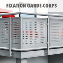 fixation garde-corps