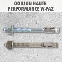 Goujons haute performance W-FAZ/A4