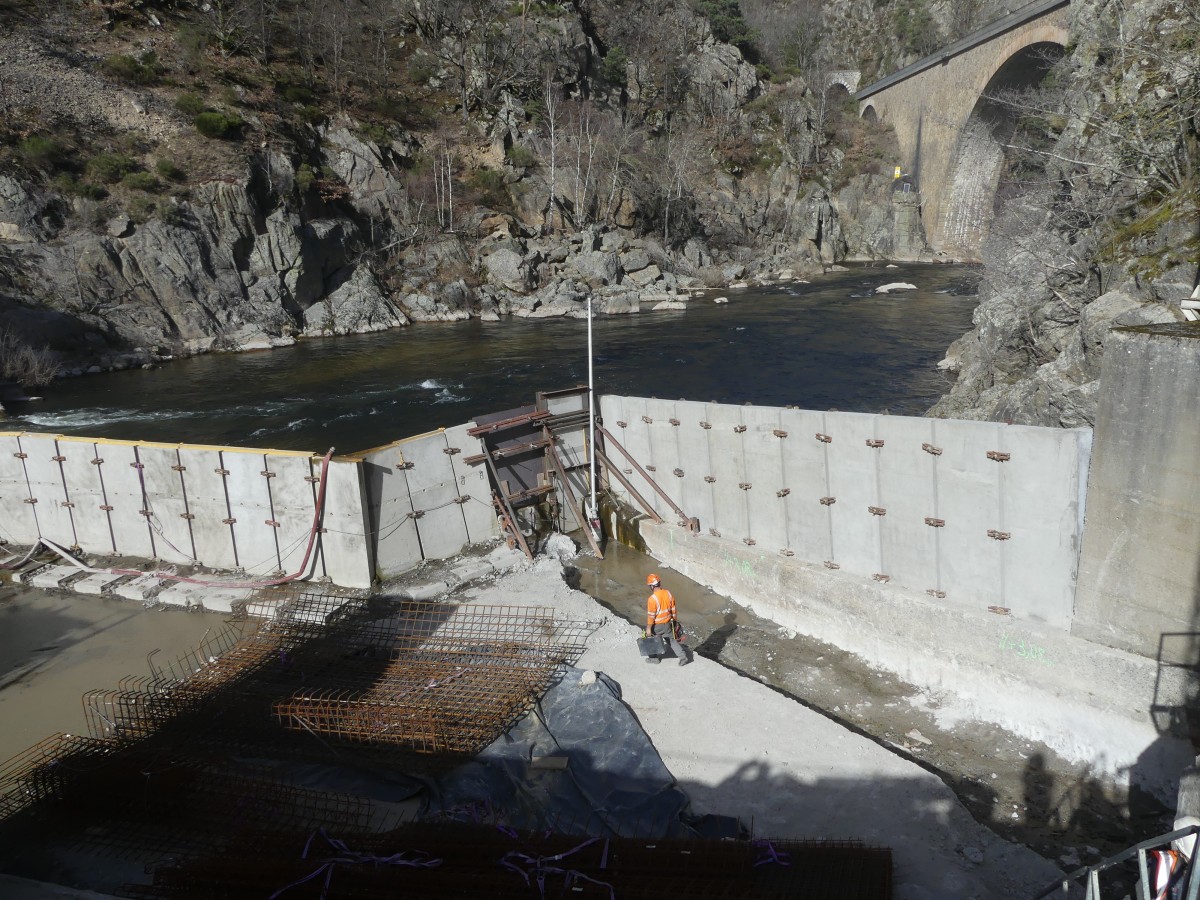Rénovation barrage Poutès (43)