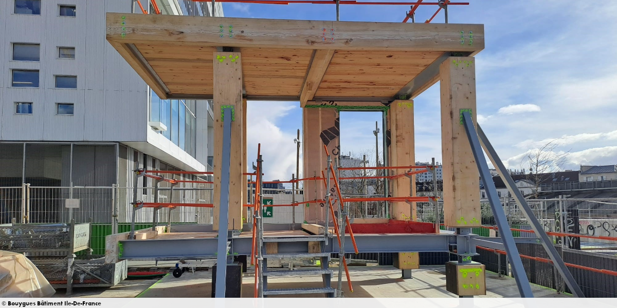 U-Care Paris en construction