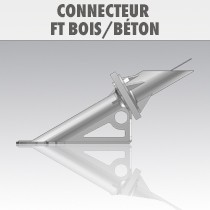 Connecteur FT bois/béton